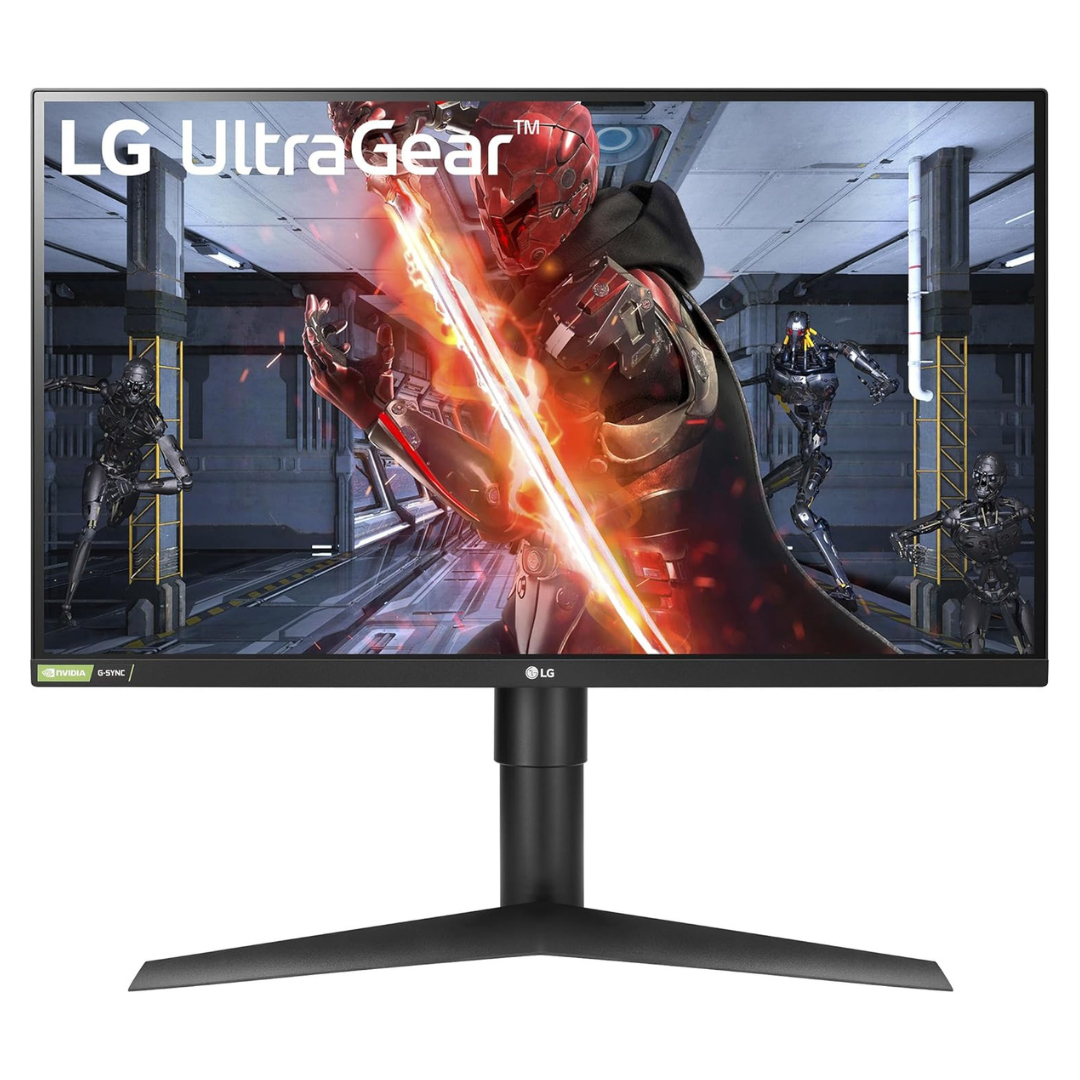 LG Ultragear 27GL83A-B 27" WQHD 144Hz 1ms HDR IPS Freesync And G-SYNC Compatible Gaming Monitor