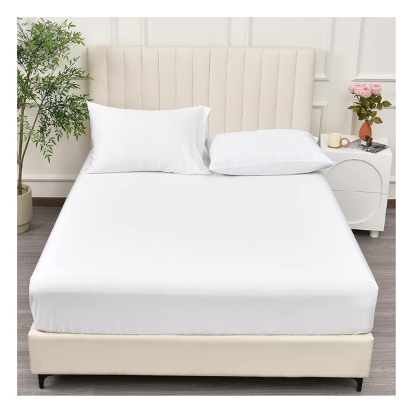 100% Rayon Derived from Bamboo Cooling Fitted King Size Sheet