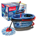 O-Cedar RinseClean Microfiber Spin Mop & Bucket Cleaning System