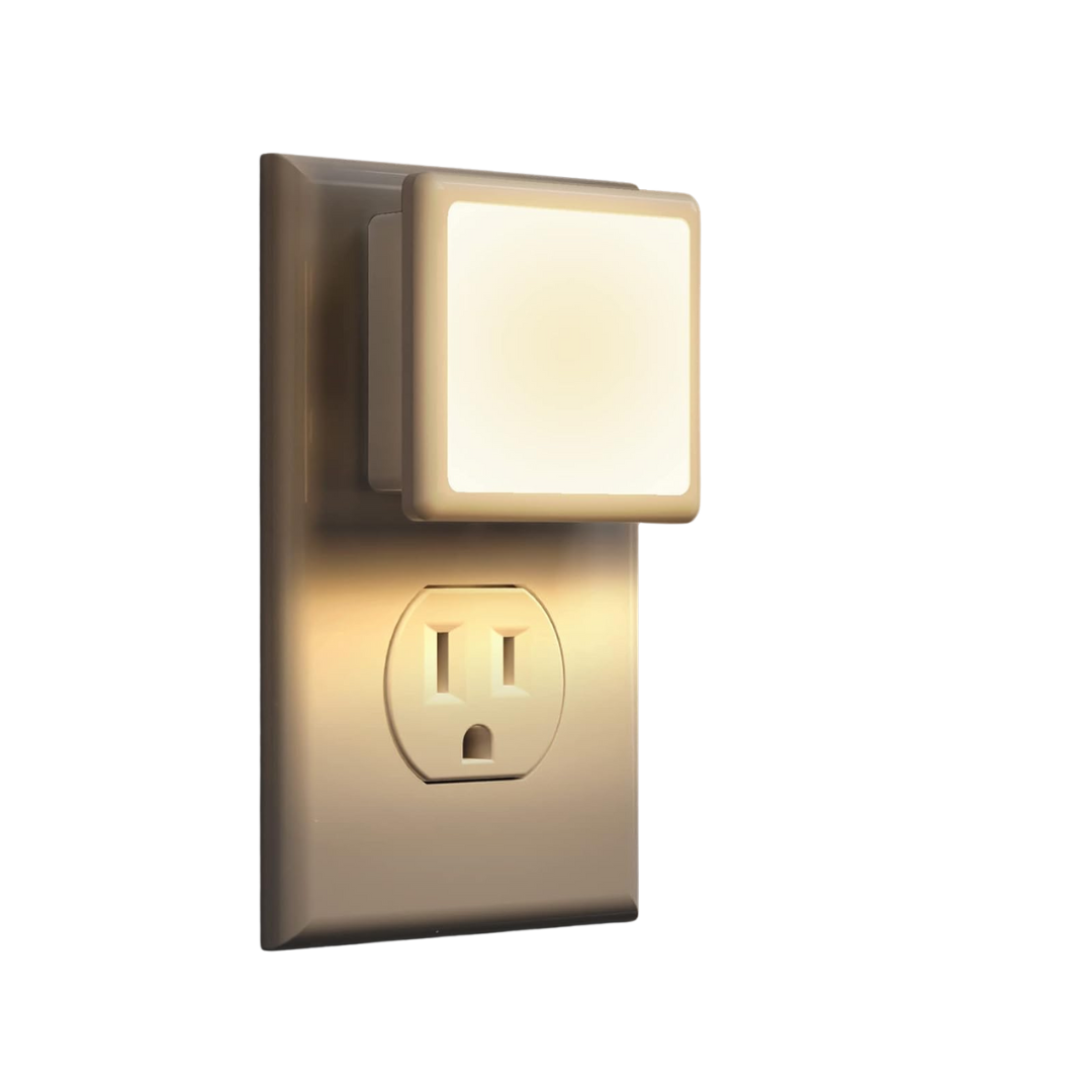 2-Pack L Lohas 0.3W 3000K Soft White LED Night Lights