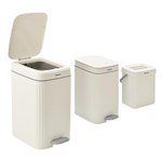 3-Pack Pukomc Bathroom Trash Can wWth Lid