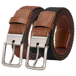 Reversible Elastic Braided Belt
