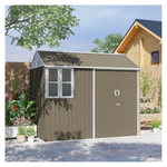 Outsunny 8ft x 5.5ft Outdoor Storage Shed With Window