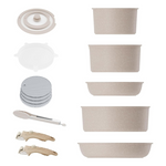 5-Pieces Detachable Nonstick Cookware Set