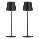 2-Pack Rechargeable 5000mAH Battery Operated Cordless Table Lamp