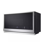 LG ExtendaVent 2.1-cu ft Over-the-Range Microwave With Sensor Cooking