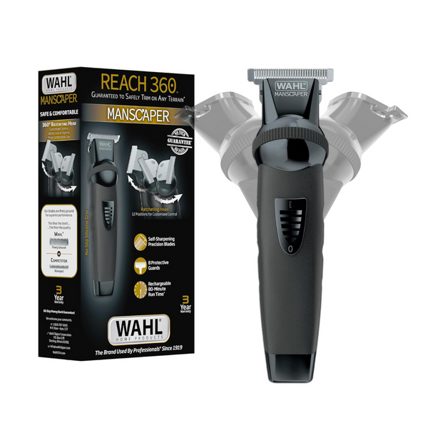 Wahl Manscaper Cordless Body & Beard Trimmer For Men (3025951)