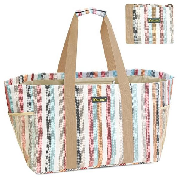 Baleine Soft 9 Gallon Foldable Reusable Storage Extra Large Utility Tote