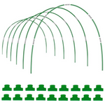 36-Pieces Greenhouse DIY Hoops Grow Tunnel