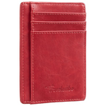 RFID Blocking Leather Slim Wallet