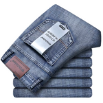 Wthinlee Men's Casual Straight Stretch Classic Business Jeans (various)