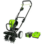 Greenworks Pro 80V 10" Cultivator w/ 2Ah Battery, Charger