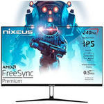 27" Nixeus EDG WQHD 240Hz 0.5ms Rapid IPS Freesync Gaming Monitor