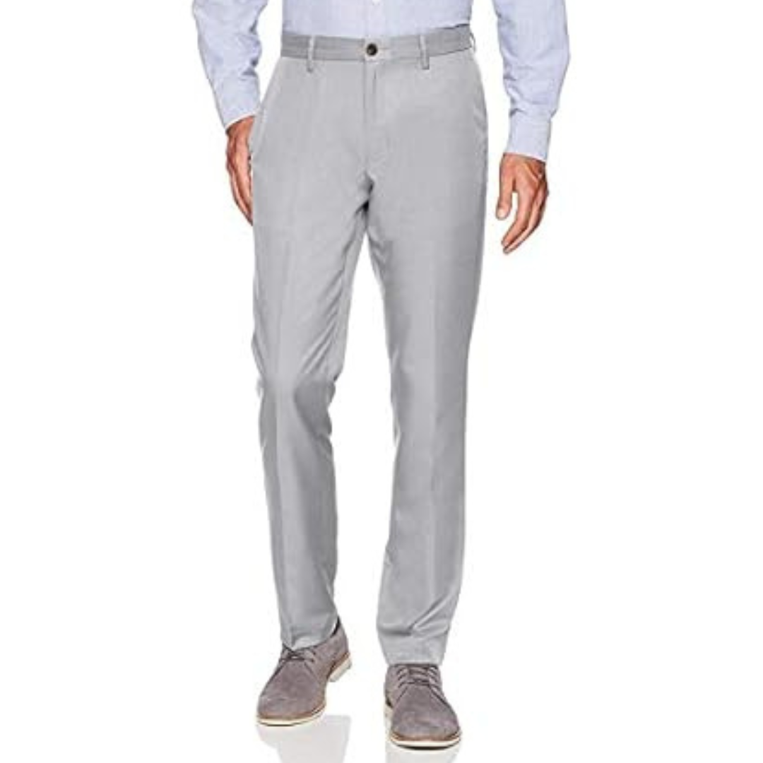 Amazon Essentials Men's Slim-Fit Flat-Front Dress Pant