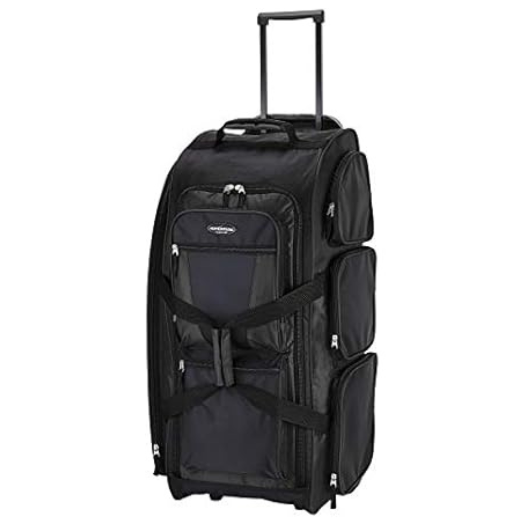 Travelers Club Xpedition 30" Upright Rolling Duffel Bag