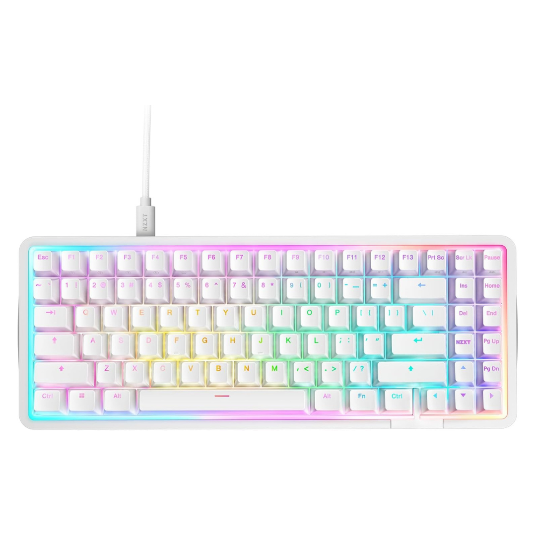 NZXT Function Elite MiniTKL Wired RGB Magnetic Gaming Keyboard