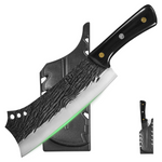 8.3" Hand Forged BBQ Chef Knife W/ Sheaths