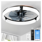 DUSFAN 20" Ceiling Fans W/ Remote & App Control