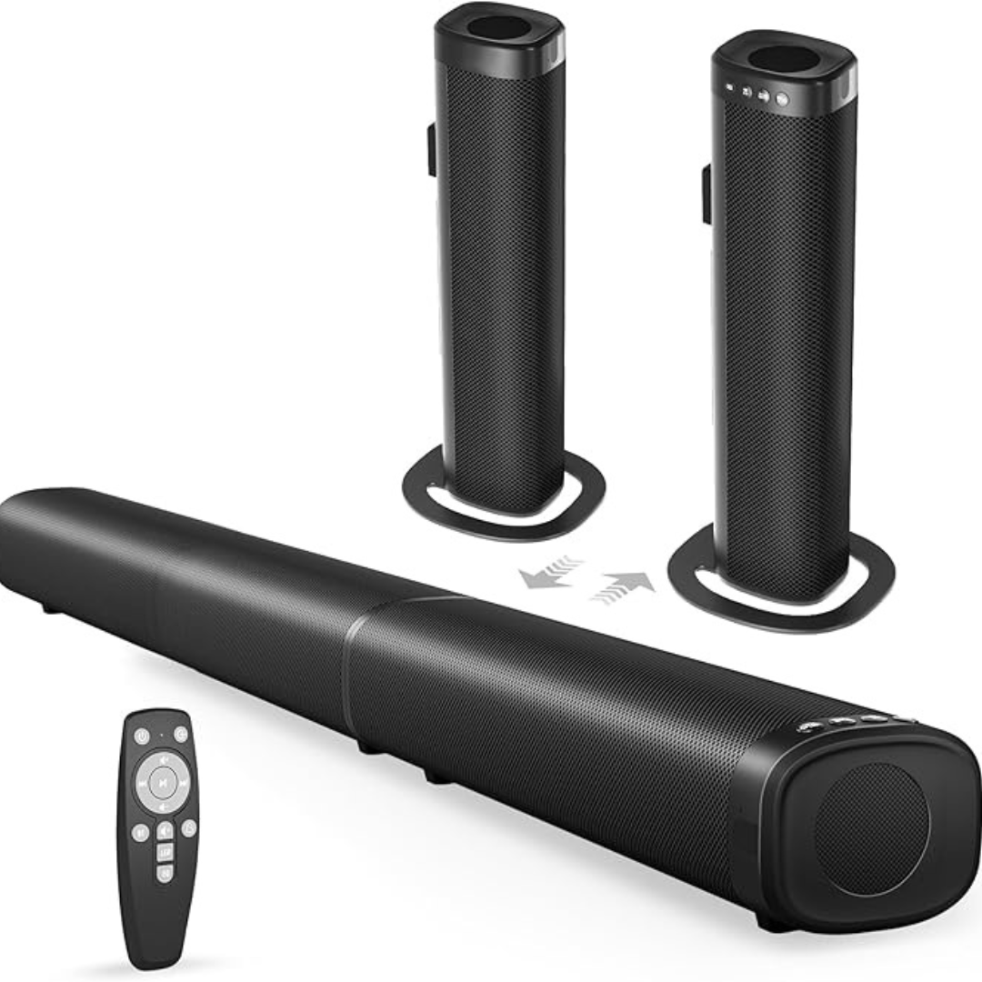 100W Bluetooth 5.3 Detachable Home Theater Speaker