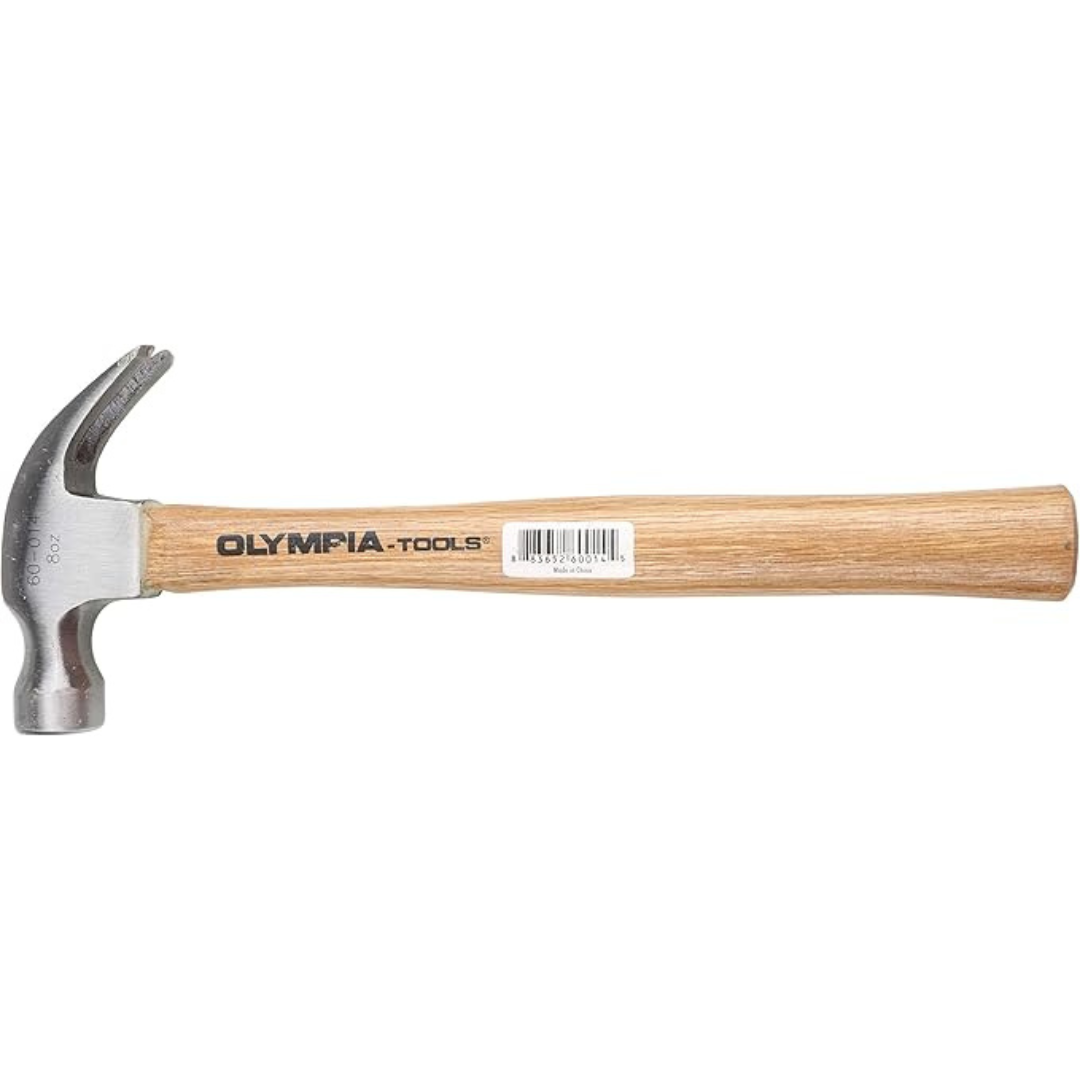 8-Oz Olympia Tools Claw Hammer