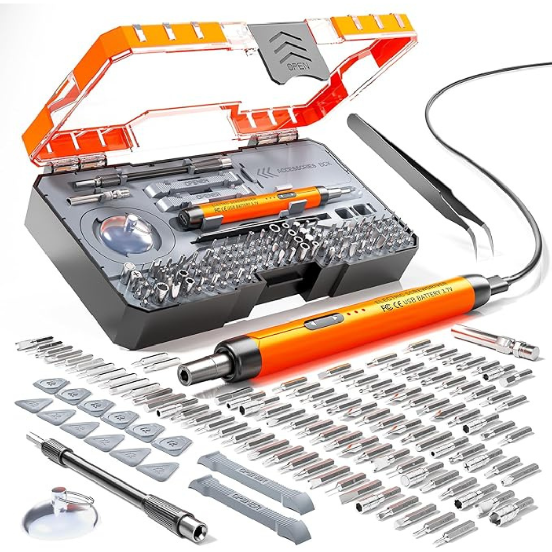 Precision Electric Screwdriver Set