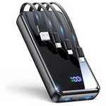 Yilans 42800mAh 22.5W PD USB-C Portable Power Bank W/ Built-In Cable