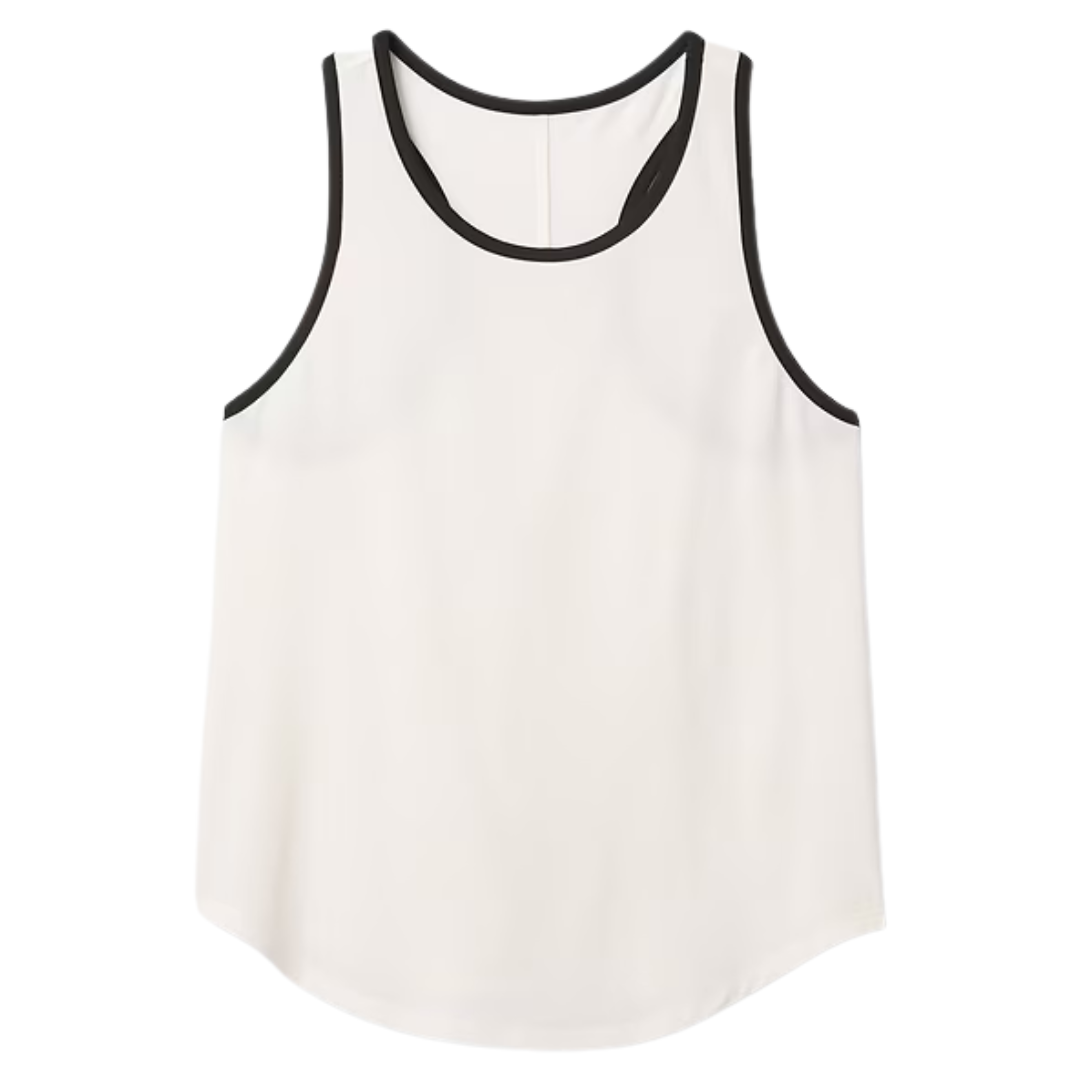 Gap Factory Women's GapFit Brushed Jersey Ringer Tank Top