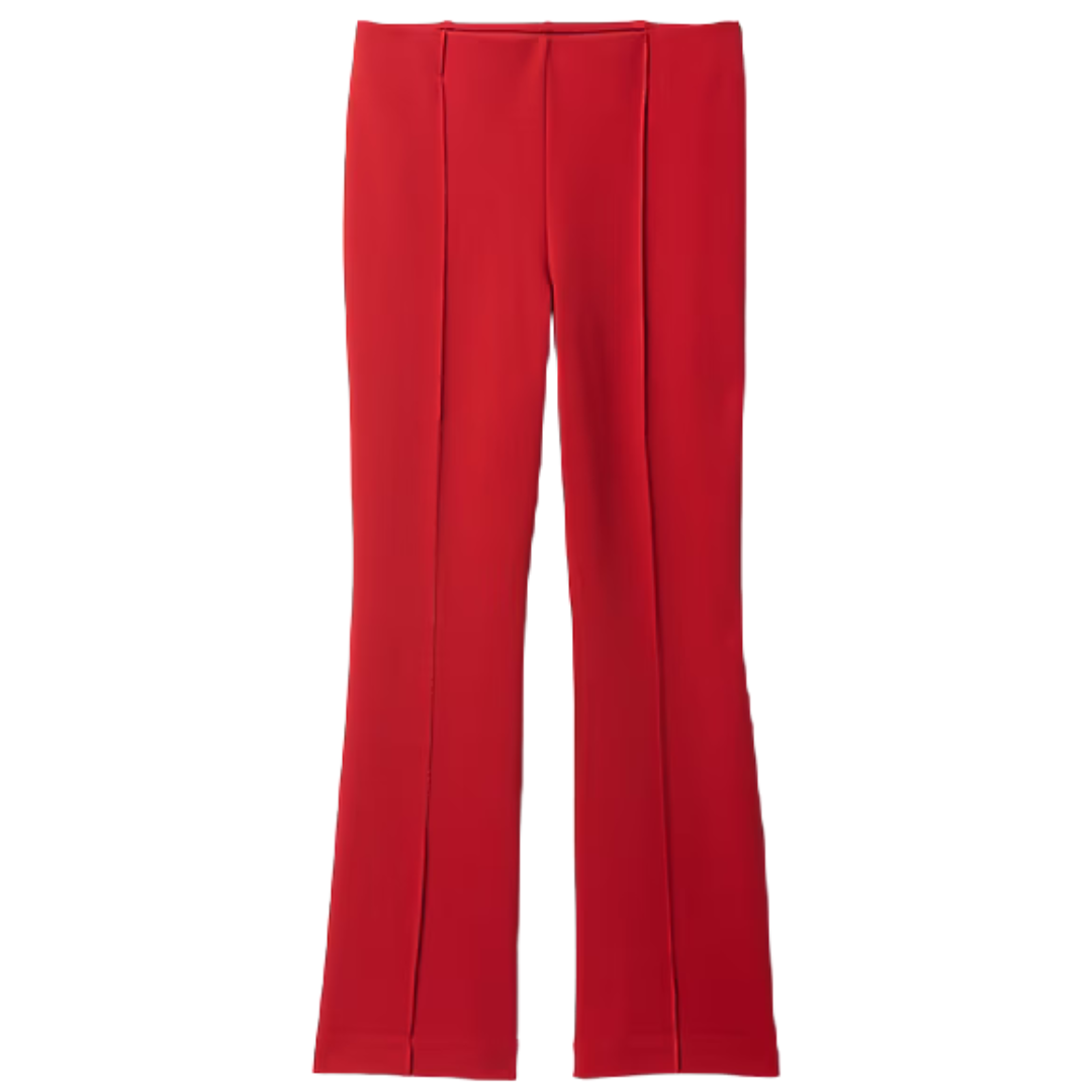 Gap Factory Women's High Rise Ponte Flare Crop Pants