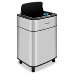 2.7-Gallon Motion Sensor Stainless Steel Trash Can