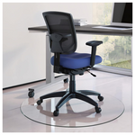 NeuType Tempered Glass Office Chair Mat (36" Round x 1/4")