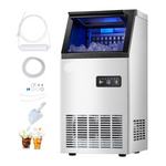 Skyshalo 110 lbs Commercial Ice Maker With 28 lbs Storage