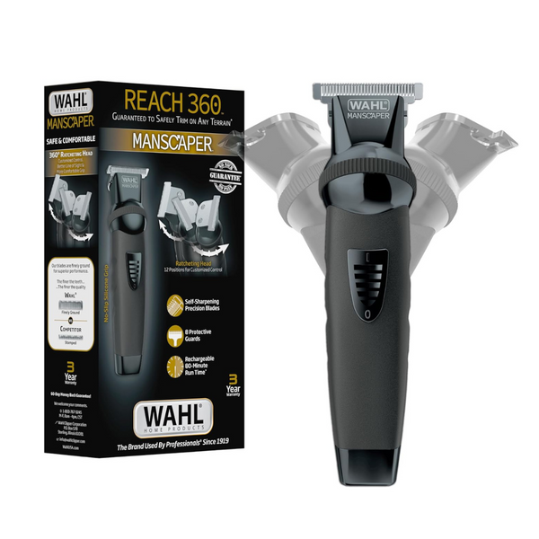 Wahl Manscaper Cordless Body & Beard Trimmer For Men (3025951)