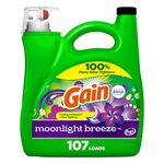 3 Bottles Of Gain + Aroma Boost Liquid Laundry Detergent, Moonlight Breeze Scent (154 Fl Oz Bottles)