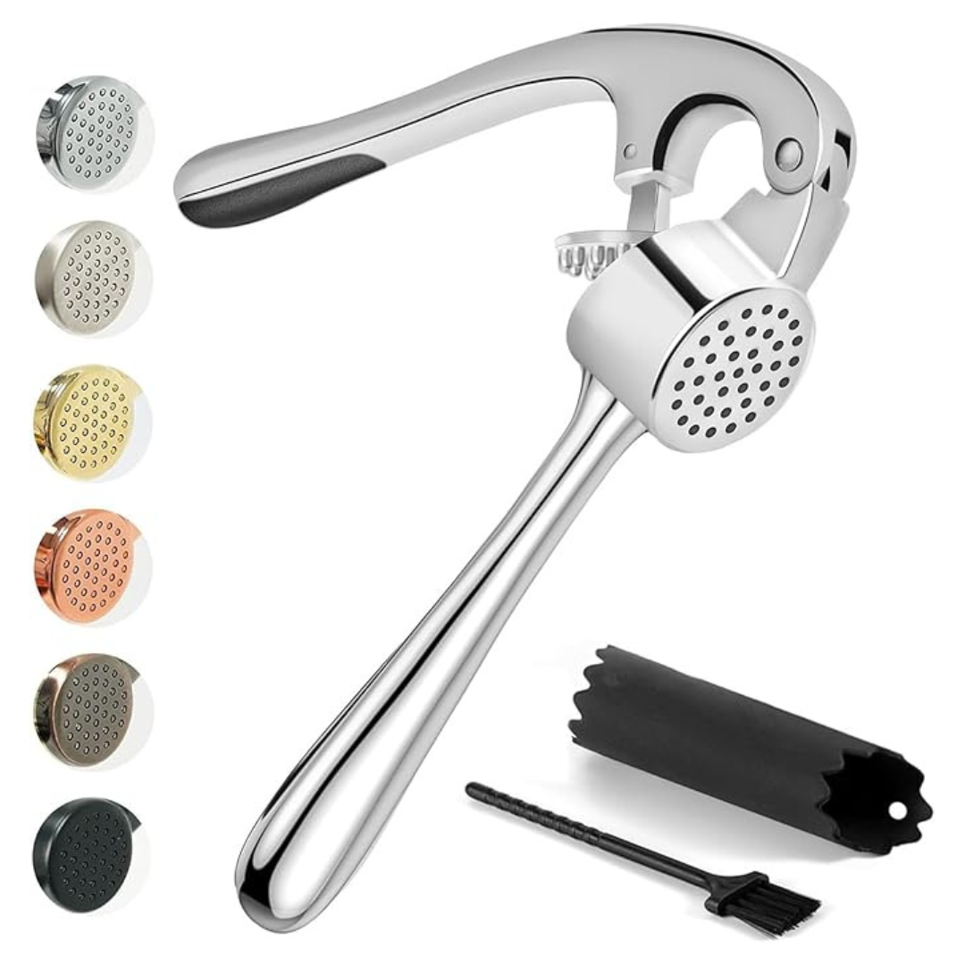 High Effective Premium Garlic Press Set