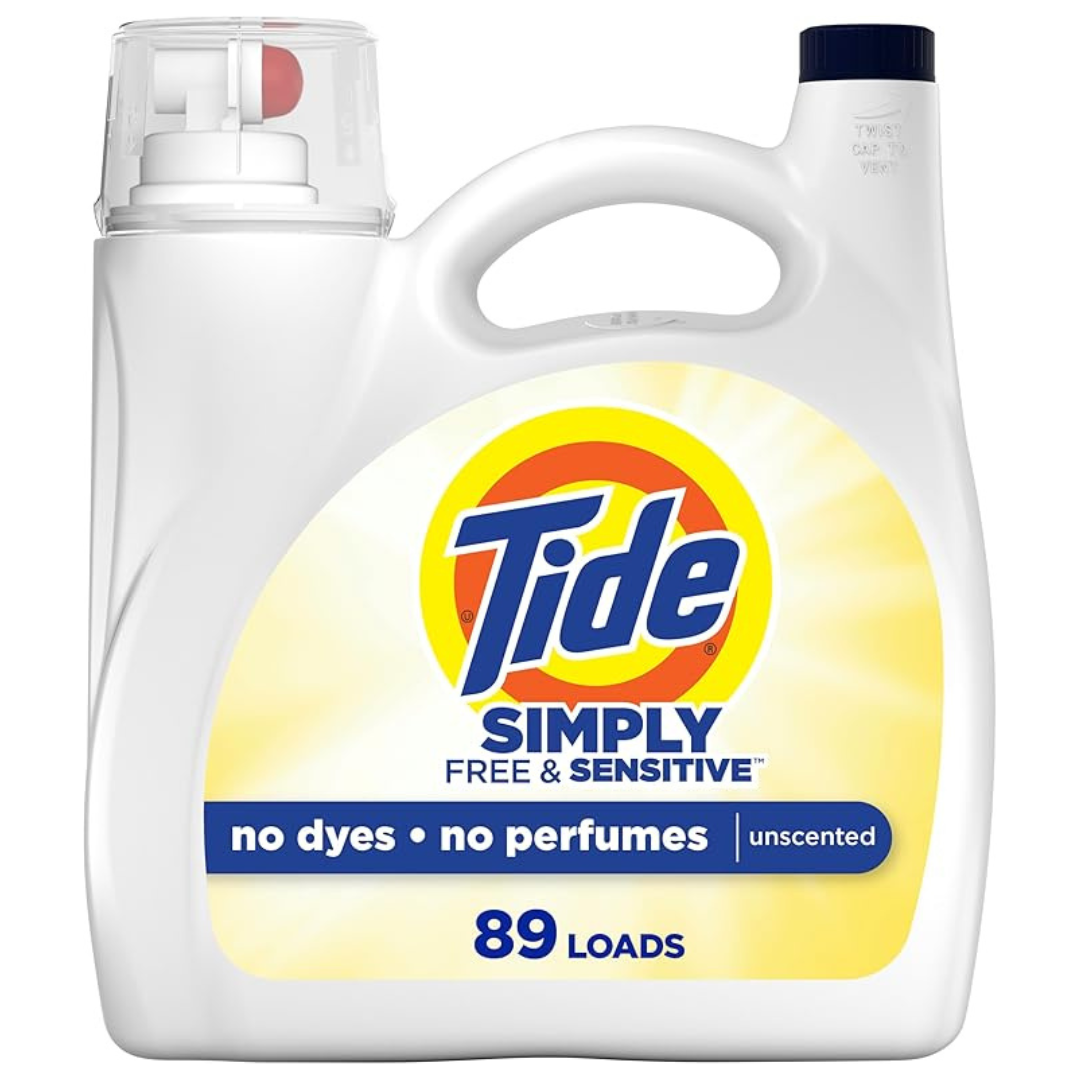 3-Pack 117oz Tide Simply Liquid Laundry Detergent (Free & Sensitive)