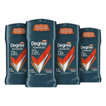 4-Pack 2.7oz Degree Advanced Men's Antiperspirant Deodorant