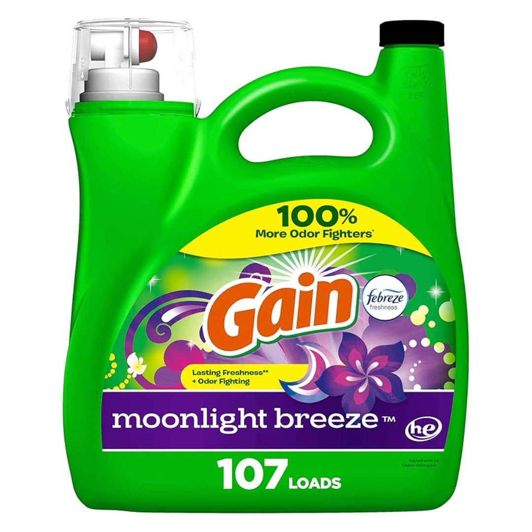 3-Pack Gain + Aroma Boost Liquid Laundry Detergent (154 oz)