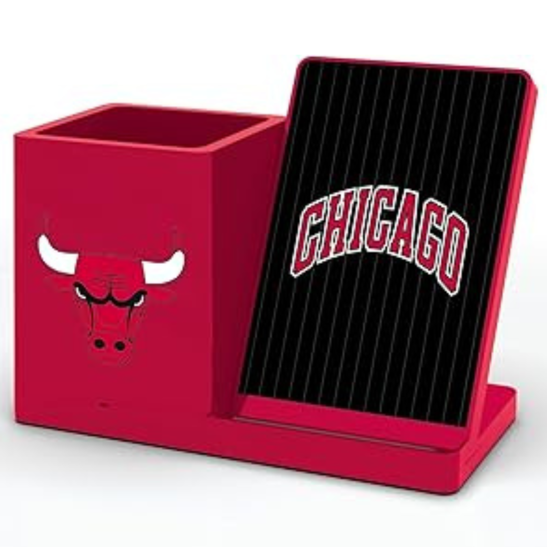 SOAR Wireless Charger and Desktop Organizer,Chicago Bulls