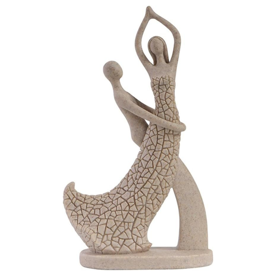 Rayberro Sandstone Couple Figurine