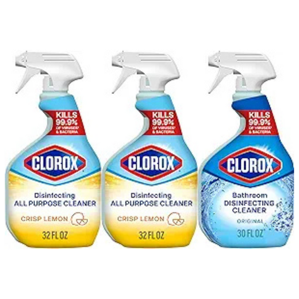 3-Pack 30 Oz Clorox Cleaner All-Purpose & Bathroom