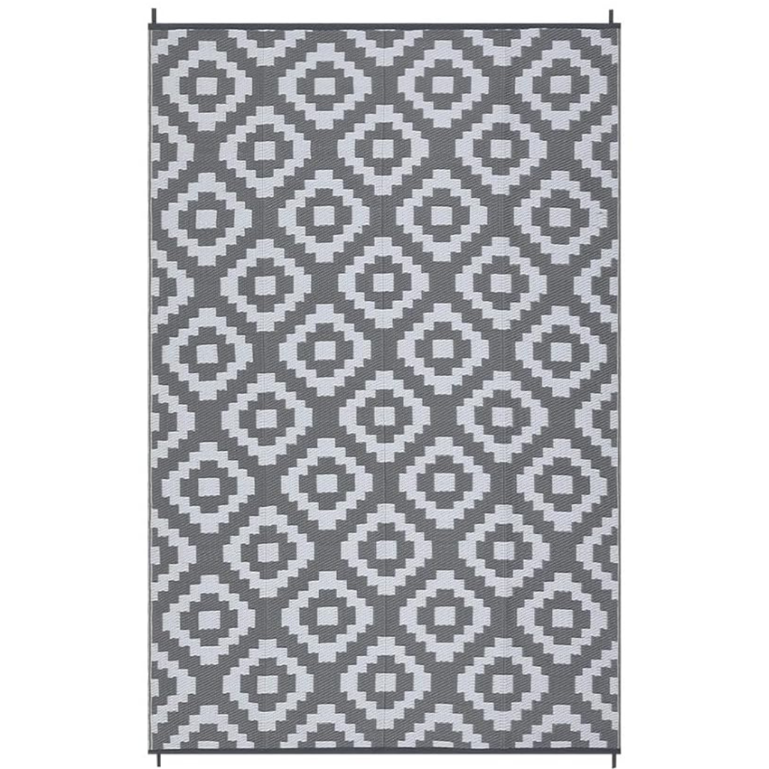 5ftx 8ft Lightweight Portable Plastic Straw Outdoor Rug