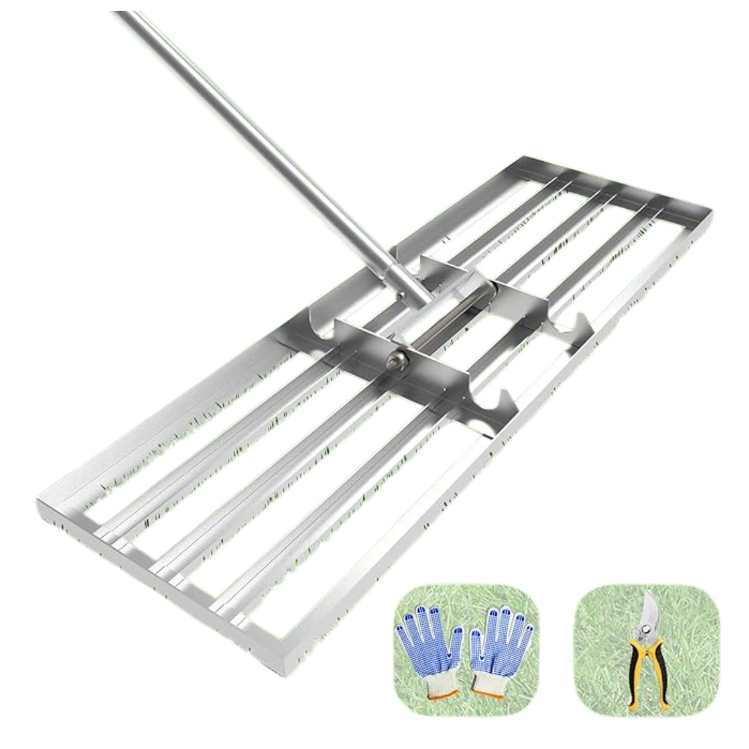 Heavy-Duty 30" Lawn Leveling Rake