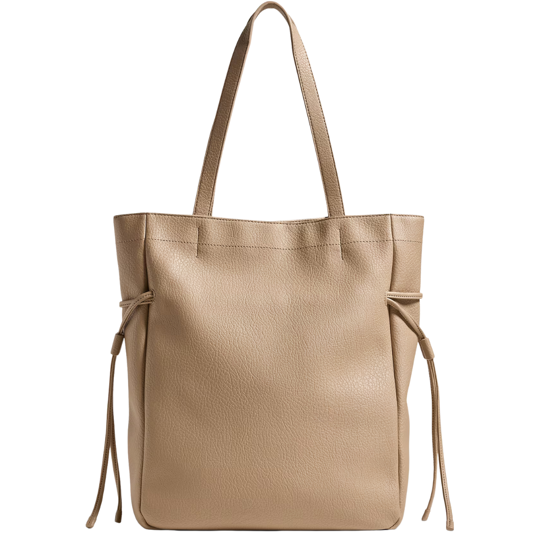Banana Republic Factory Women's Vegan Leather Drawstring Tote