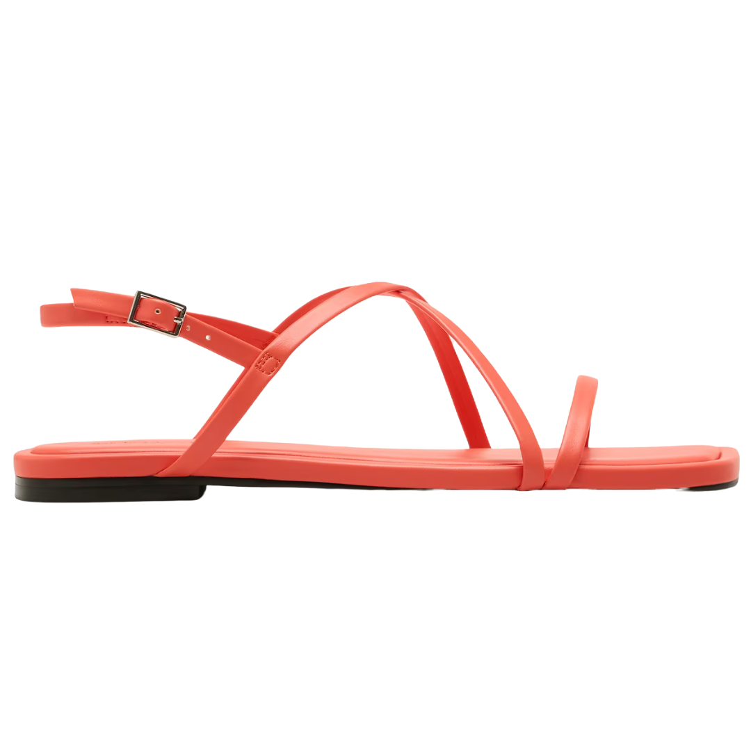 Banana Republic Factory Women's Vegan Leather Strappy Sandal