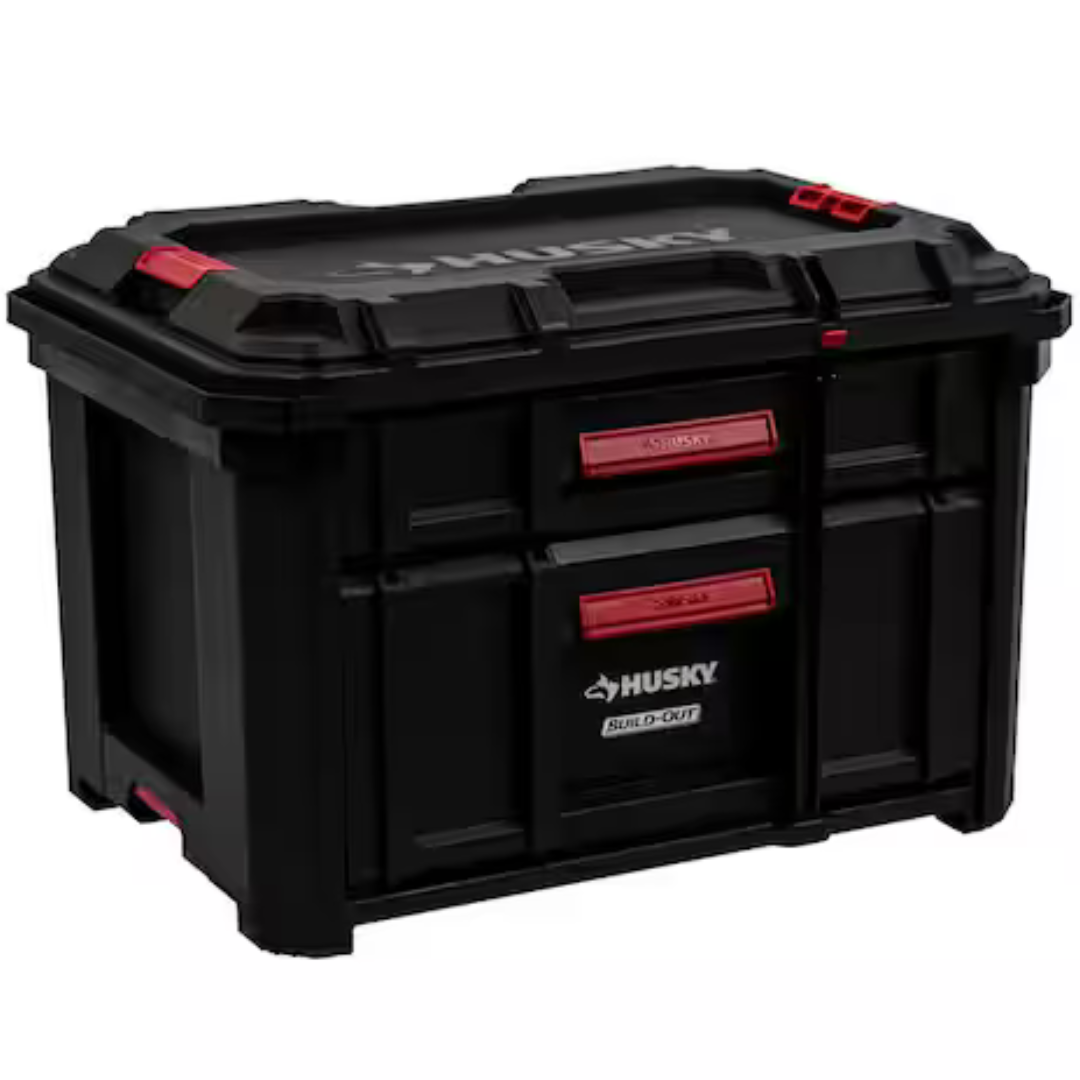 Husky Build-Out 22" Modular Tool Storage 2-Drawer Tool Box