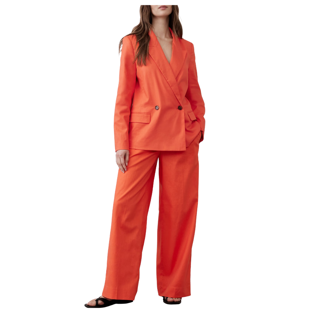 Banana Republic Factory Women's Linen-Blend Boyfriend Blazer