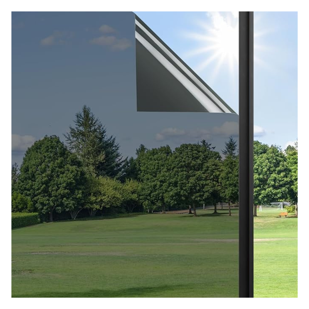 Anti UV Sun Blocking Window Privacy Film (17.5" x 78.7")