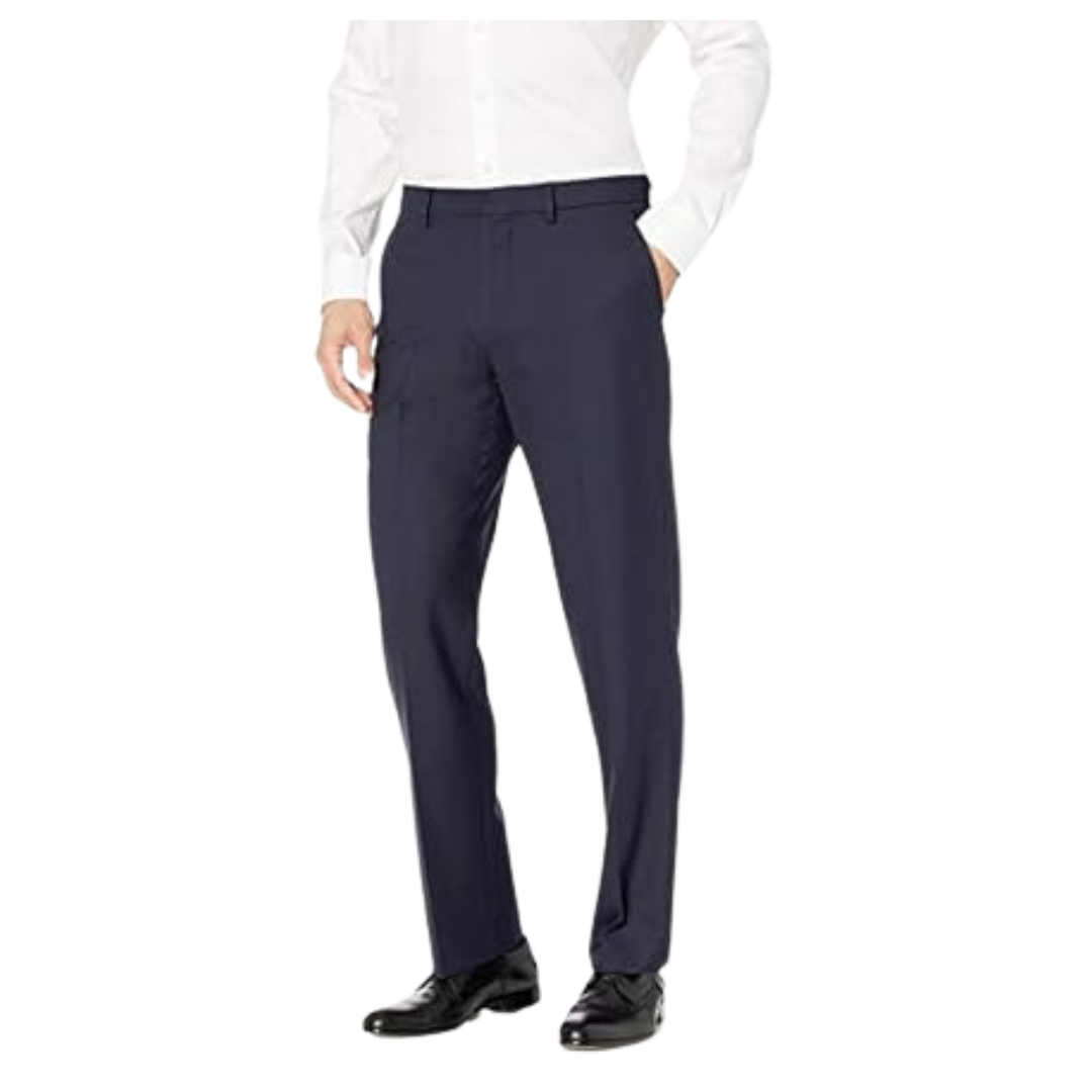Amazon Essentials Men's Classic-Fit Stretch Dress Pants (Various)