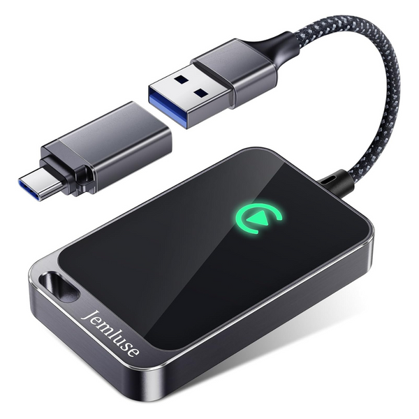 Jemluse CTT168-1 Wireless CarPlay Adapter For iPhone With No Latency