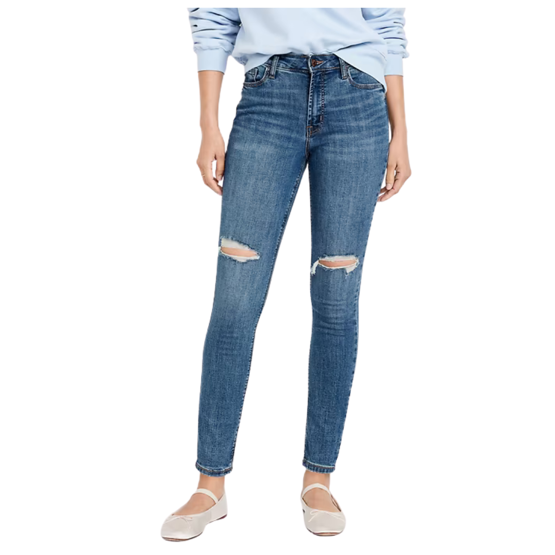 Old Navy Women's High-Waisted Rockstar Super-Skinny Jeans